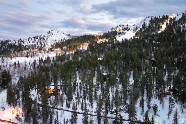 3057 E Balsam Rd, Sundance, UT 84604 - water view featuring a mountain backdrop