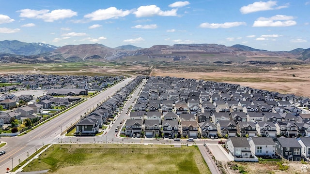 12364 S Boggs Way, Herriman, UT 84096 - aerial view of residential area with mountains