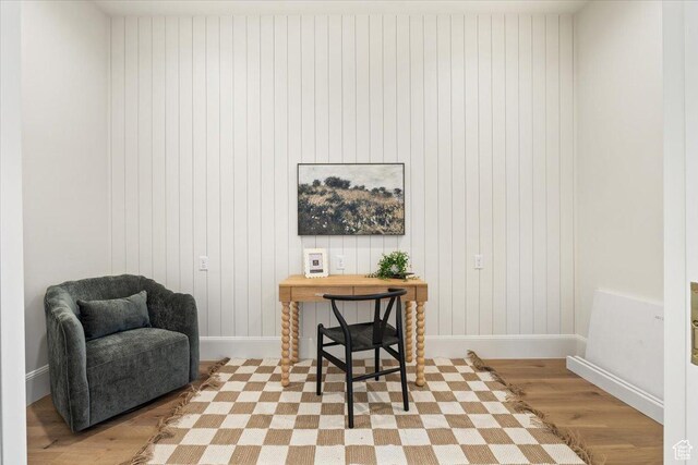 478 S Maple Lakes Dr, Mapleton, UT 84664 - home office featuring baseboards and light wood-style flooring