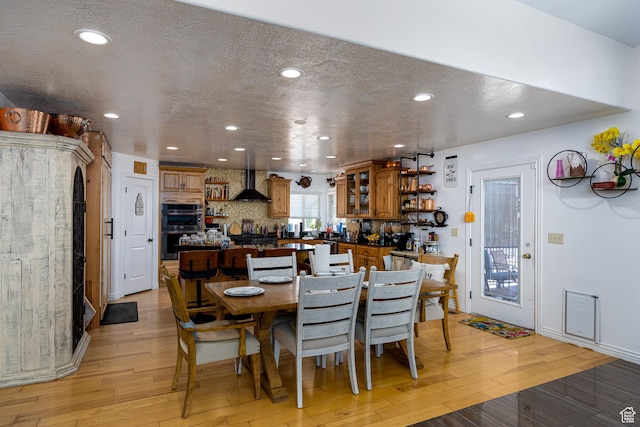 4962 S 5050 W, Hooper, UT 84315 - dining room featuring recessed lighting and light wood-style flooring