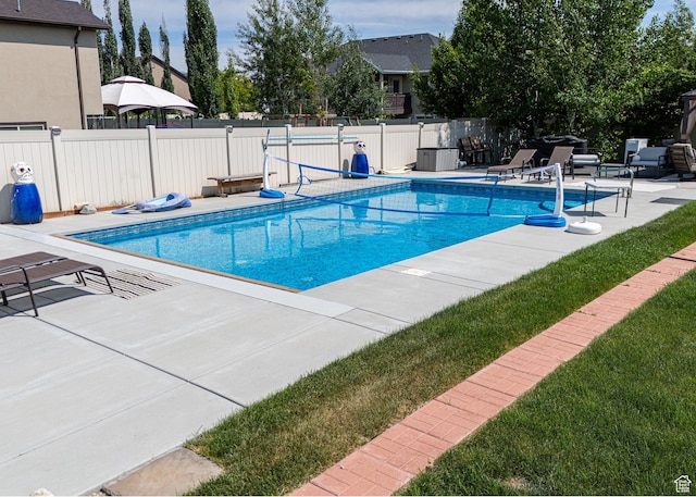 4962 S 5050 W, Hooper, UT 84315 - view of swimming pool with a patio area