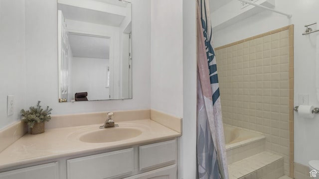 7505 S Creek Rd E, Cottonwood Heights, UT 84093 - bathroom with vanity and toilet
