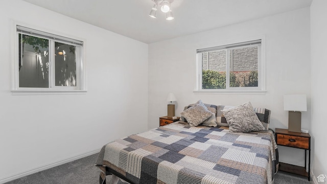 7505 S Creek Rd E, Cottonwood Heights, UT 84093 - bedroom with carpet floors and baseboards