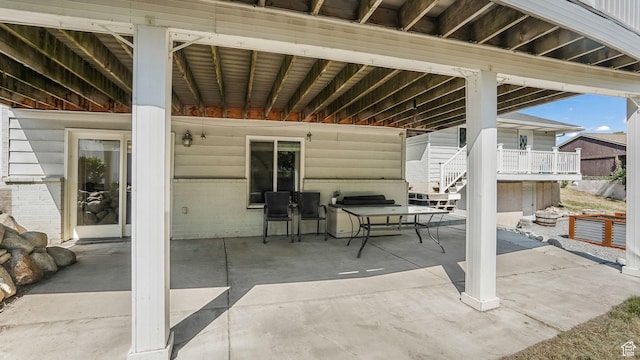 7505 S Creek Rd E, Cottonwood Heights, UT 84093 - view of patio / terrace