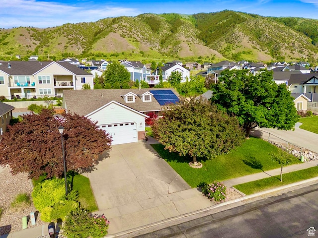1092 S 470 E, Providence, UT 84332 - aerial perspective of suburban area featuring a mountain backdrop