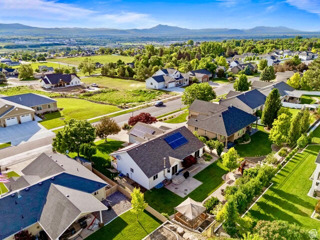 1092 S 470 E, Providence, UT 84332 - aerial view of residential area with a mountainous background