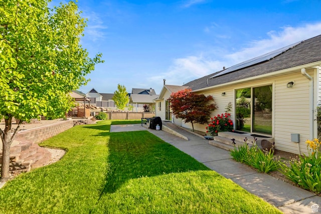 1092 S 470 E, Providence, UT 84332 - view of yard featuring a patio and a residential view