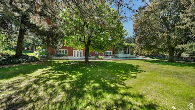 412 S 100 E, Salem, UT 84653 - view of yard with french doors
