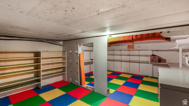 412 S 100 E, Salem, UT 84653 - finished basement with tile patterned floors