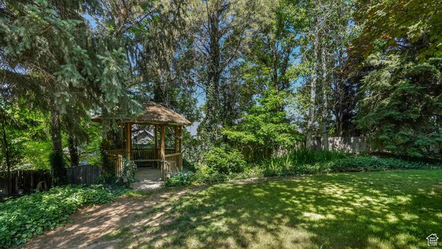 412 S 100 E, Salem, UT 84653 - view of yard featuring a gazebo