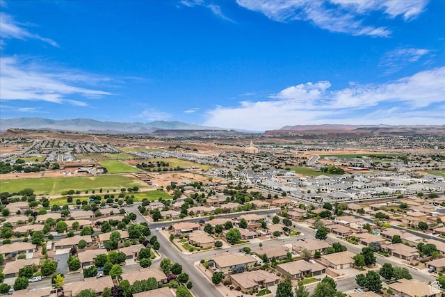 4034 Fortune Way, Washington, UT 84780 - aerial view of residential area featuring mountains