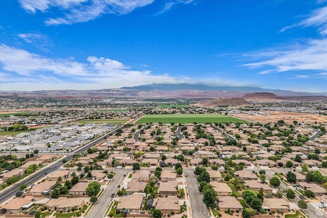 4034 Fortune Way, Washington, UT 84780 - aerial view of residential area with a mountainous background