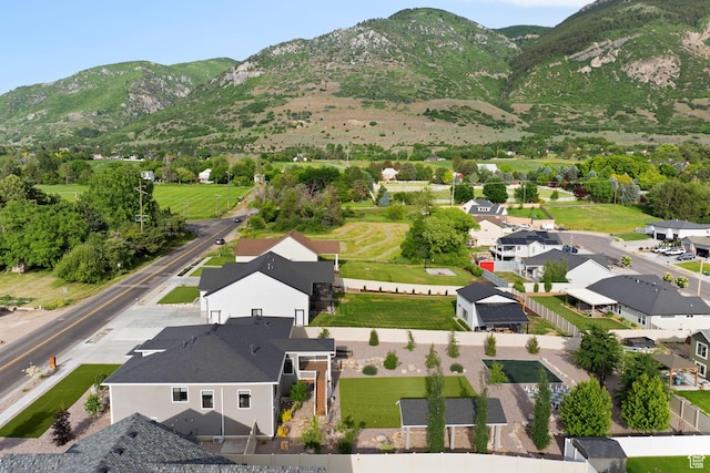915 E 2100 N, North Ogden, UT 84414 - aerial view of residential area with a mountain backdrop