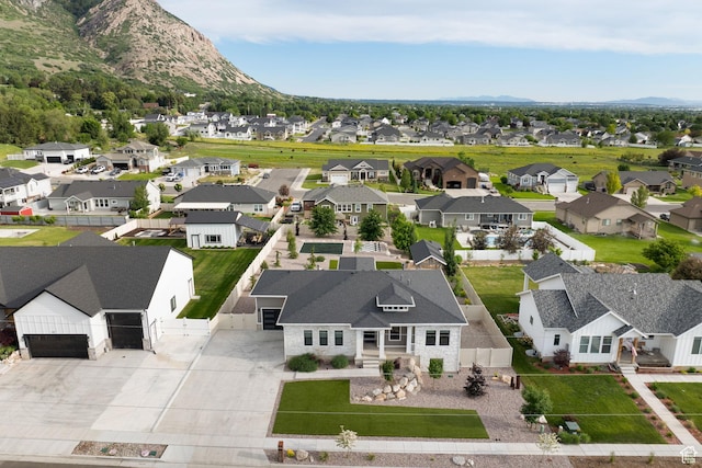 915 E 2100 N, North Ogden, UT 84414 - aerial perspective of suburban area with a mountain backdrop