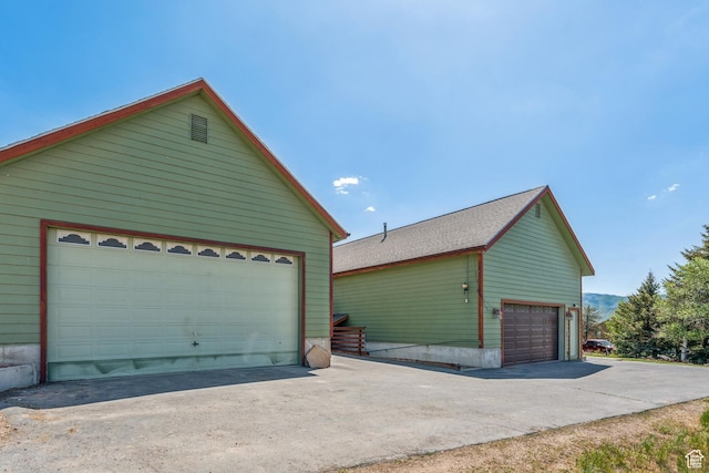 6530 Snow View Dr, Park City, UT 84098 - view of detached garage