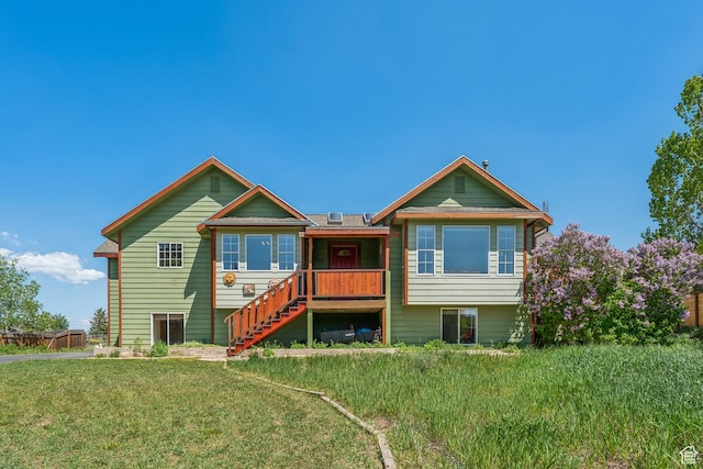 6530 Snow View Dr, Park City, UT 84098 - back of house featuring stairs