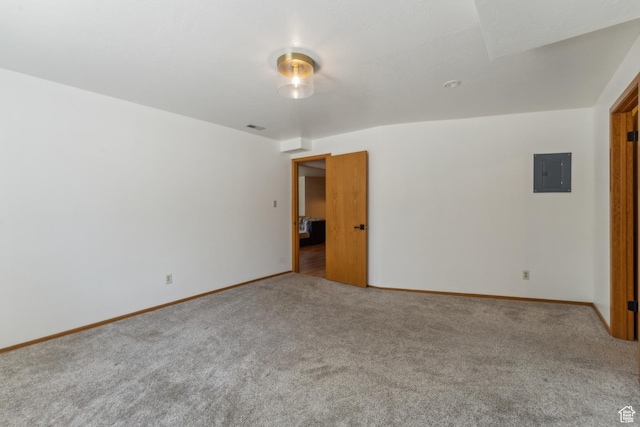 6530 Snow View Dr, Park City, UT 84098 - carpeted empty room with electric panel and baseboards