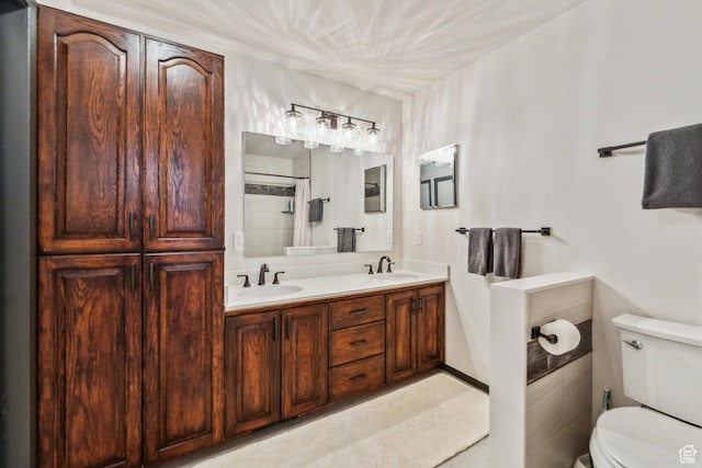 6530 Snow View Dr, Park City, UT 84098 - full bath featuring toilet, double vanity, and a shower