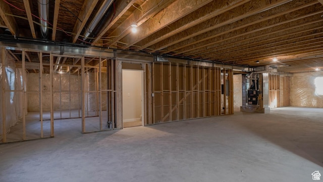 877 W Sika Cir S Unit 203, Saratoga Springs, UT 84045 - unfinished below grade area with heating unit