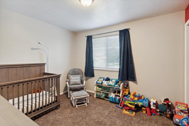 1602 E 2550 N, Layton, UT 84040 - bedroom featuring carpet floors and a textured ceiling
