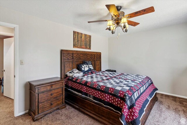 1602 E 2550 N, Layton, UT 84040 - carpeted bedroom featuring baseboards and a ceiling fan