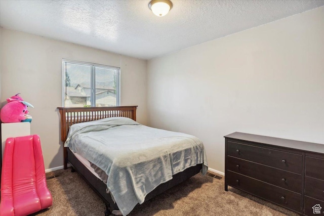 1602 E 2550 N, Layton, UT 84040 - bedroom featuring carpet flooring, baseboards, and a textured ceiling