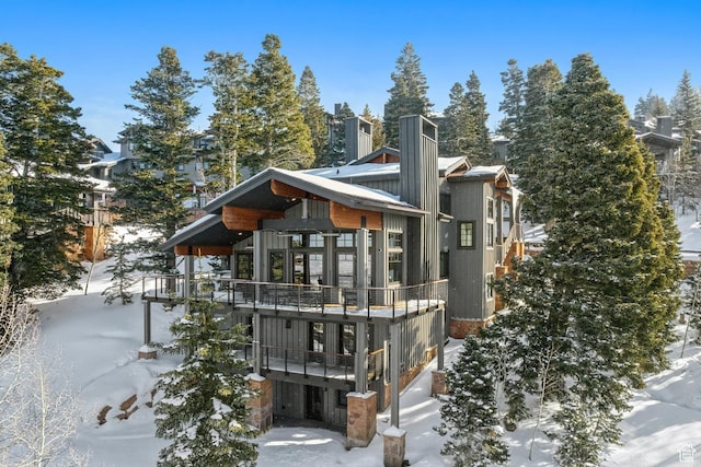 8200 E Royal St Unit 50, Deer Valley, UT 84060 - view of snow covered back of property