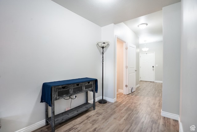 2534 S 2200 W, West Haven, UT 84401 - hall with wood finished floors and baseboards