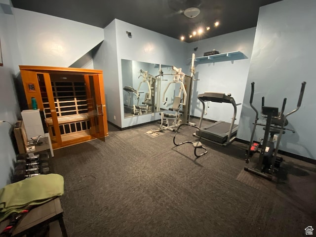 2609 W 3075 S, West Haven, UT 84401 - workout area featuring baseboards