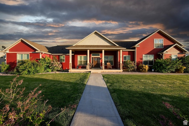 2609 W 3075 S, West Haven, UT 84401 - craftsman inspired home with a porch and a yard