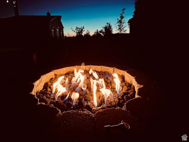 2609 W 3075 S, West Haven, UT 84401 - exterior view of an outdoor fire pit
