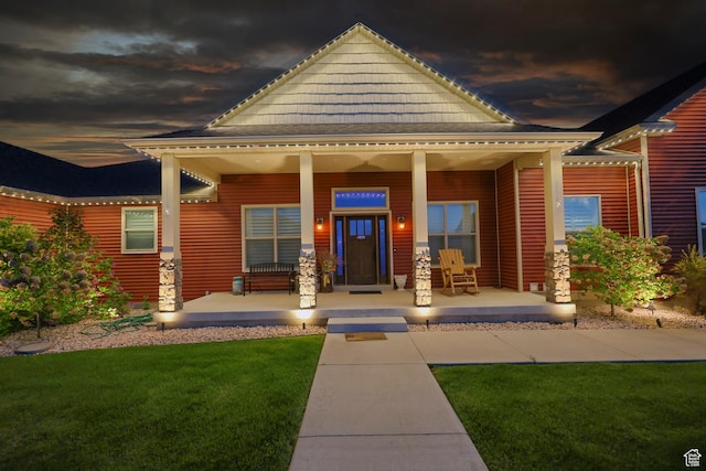 2609 W 3075 S, West Haven, UT 84401 - property entrance with a porch and a yard