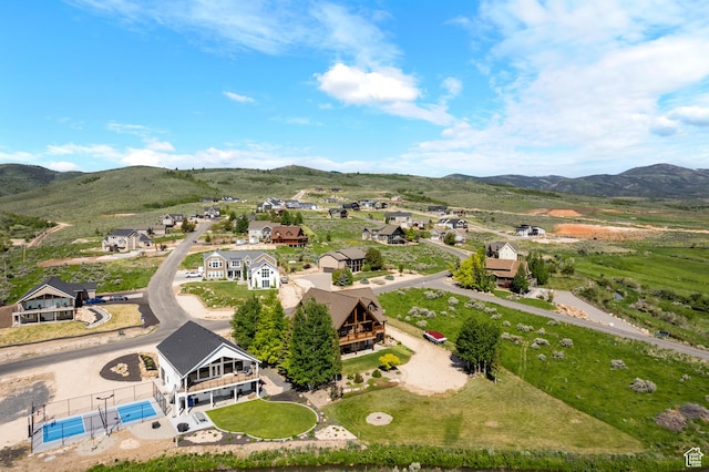 125 W Persimmon Dr Unit 2, Garden City, UT 84028 - aerial perspective of suburban area featuring a mountain backdrop