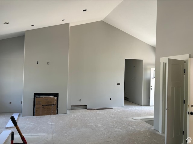 3323 N 1200 W, Pleasant View, UT 84414 - unfurnished bedroom with high vaulted ceiling