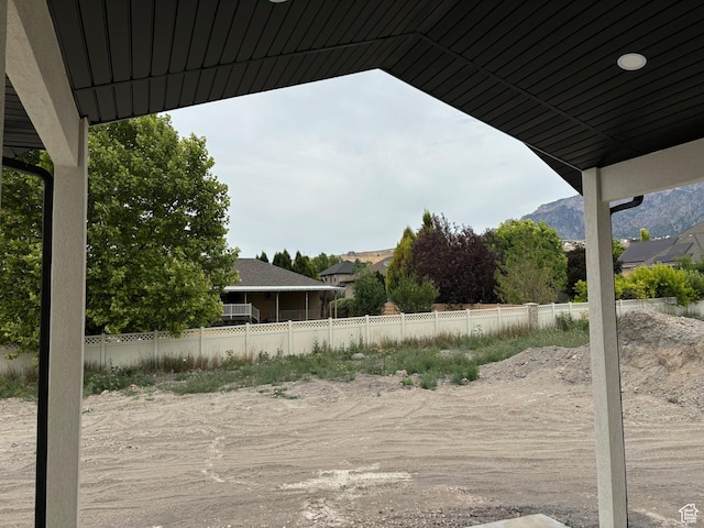3323 N 1200 W, Pleasant View, UT 84414 - view of yard featuring a mountain view