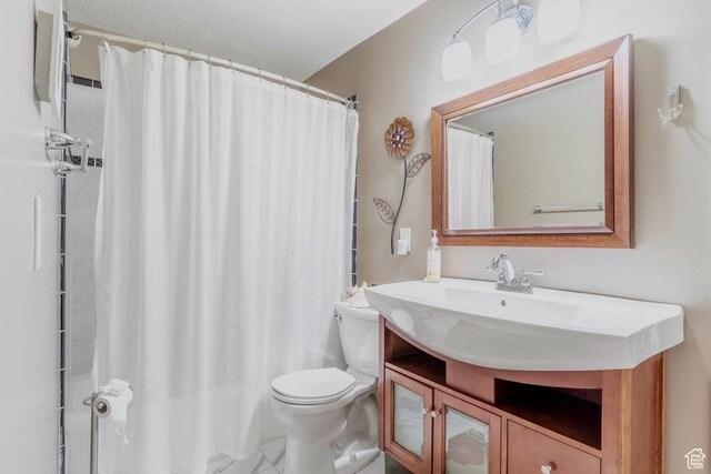 4862 S Kiwana Dr, South Ogden, UT 84403 - bathroom featuring vanity and a shower with curtain