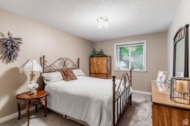 4862 S Kiwana Dr, South Ogden, UT 84403 - bedroom with carpet flooring and a textured ceiling