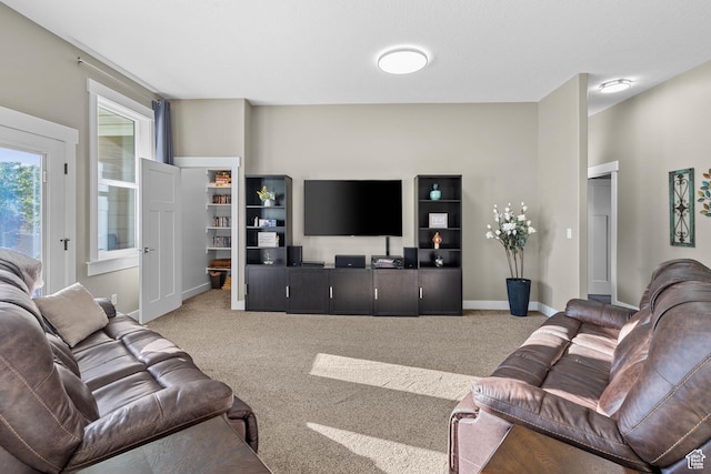 588 S 100 E, Mantua, UT 84324 - living room featuring carpet floors and baseboards