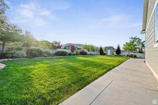 588 S 100 E, Mantua, UT 84324 - view of yard featuring a patio area