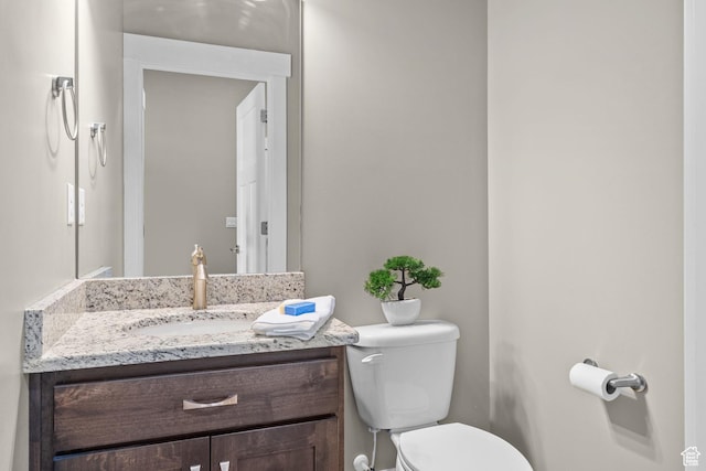 588 S 100 E, Mantua, UT 84324 - half bathroom with toilet and vanity