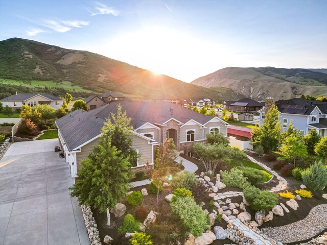 588 S 100 E, Mantua, UT 84324 - mountain view featuring nearby suburban area