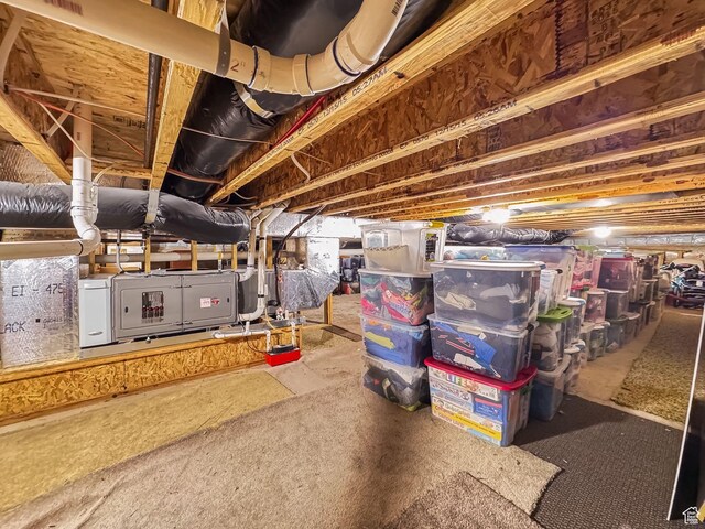 588 S 100 E, Mantua, UT 84324 - view of unfinished basement
