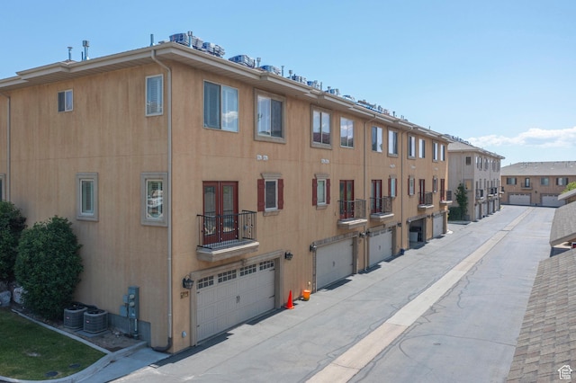 923 W 965 N, Orem, UT 84057 - view of property featuring a garage and central AC