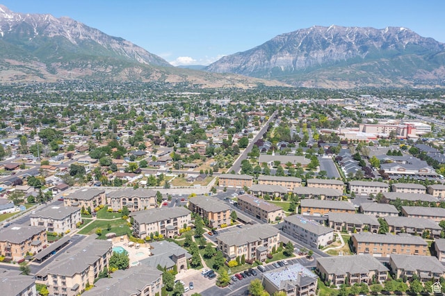 923 W 965 N, Orem, UT 84057 - aerial view of property and surrounding area with a mountain backdrop