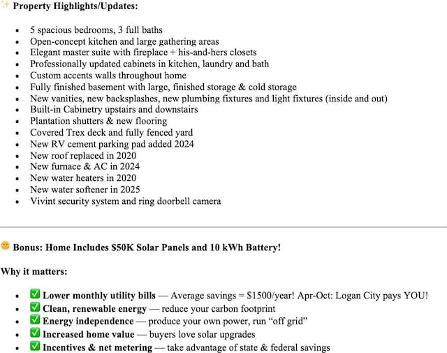 1536 E Mountain Rd, Logan, UT 84321 - view of miscellaneous document