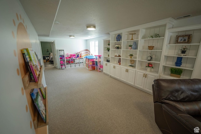 1536 E Mountain Rd, Logan, UT 84321 - rec room with carpet floors