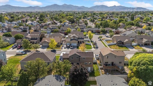 6731 S Ticklegrass Rd W, West Jordan, UT 84081 - aerial view of residential area with a mountain backdrop