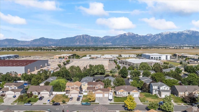 6731 S Ticklegrass Rd W, West Jordan, UT 84081 - aerial perspective of suburban area with mountains