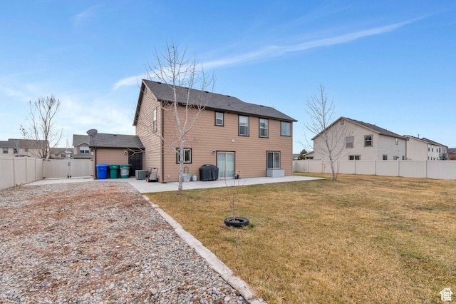 685 E Bullrush Pkwy E, Lehi, UT 84043 - back of house with a patio area, a gate, and cooling unit