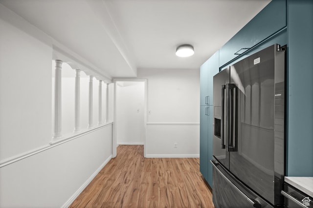 2220 E Murray Holladay Rd Unit 184, Holladay, UT 84117 - hall featuring light wood-style flooring and baseboards